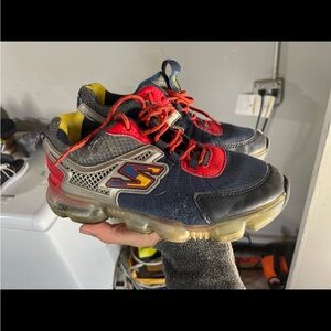 Skechers Kids' Blue and Red Sneakers